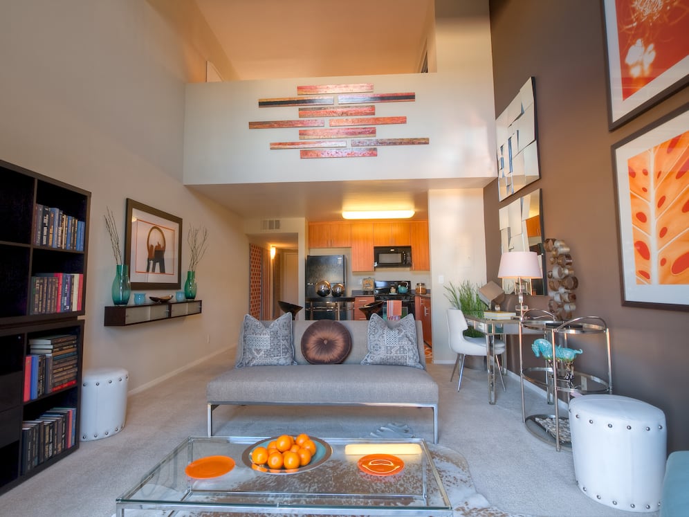Classic Package loft living room