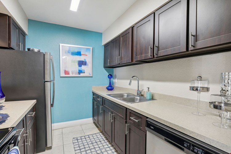 Galley Style Kitchen