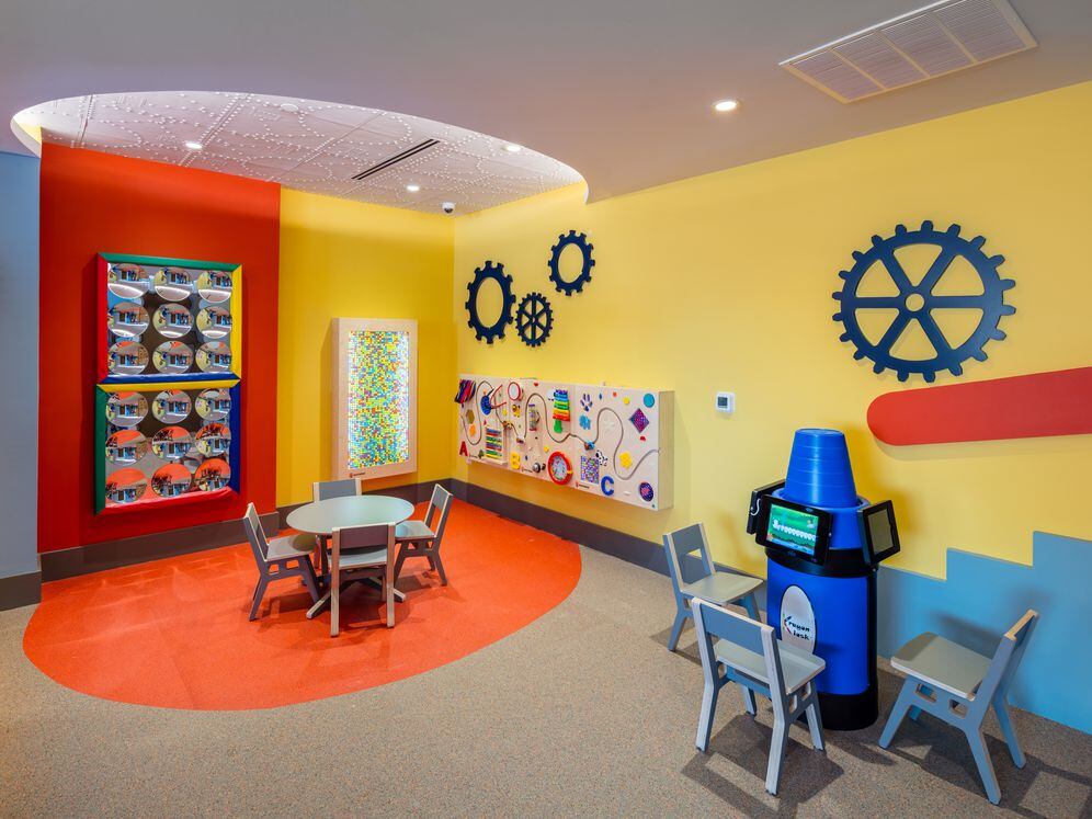 Russell Building Brand New Playroom