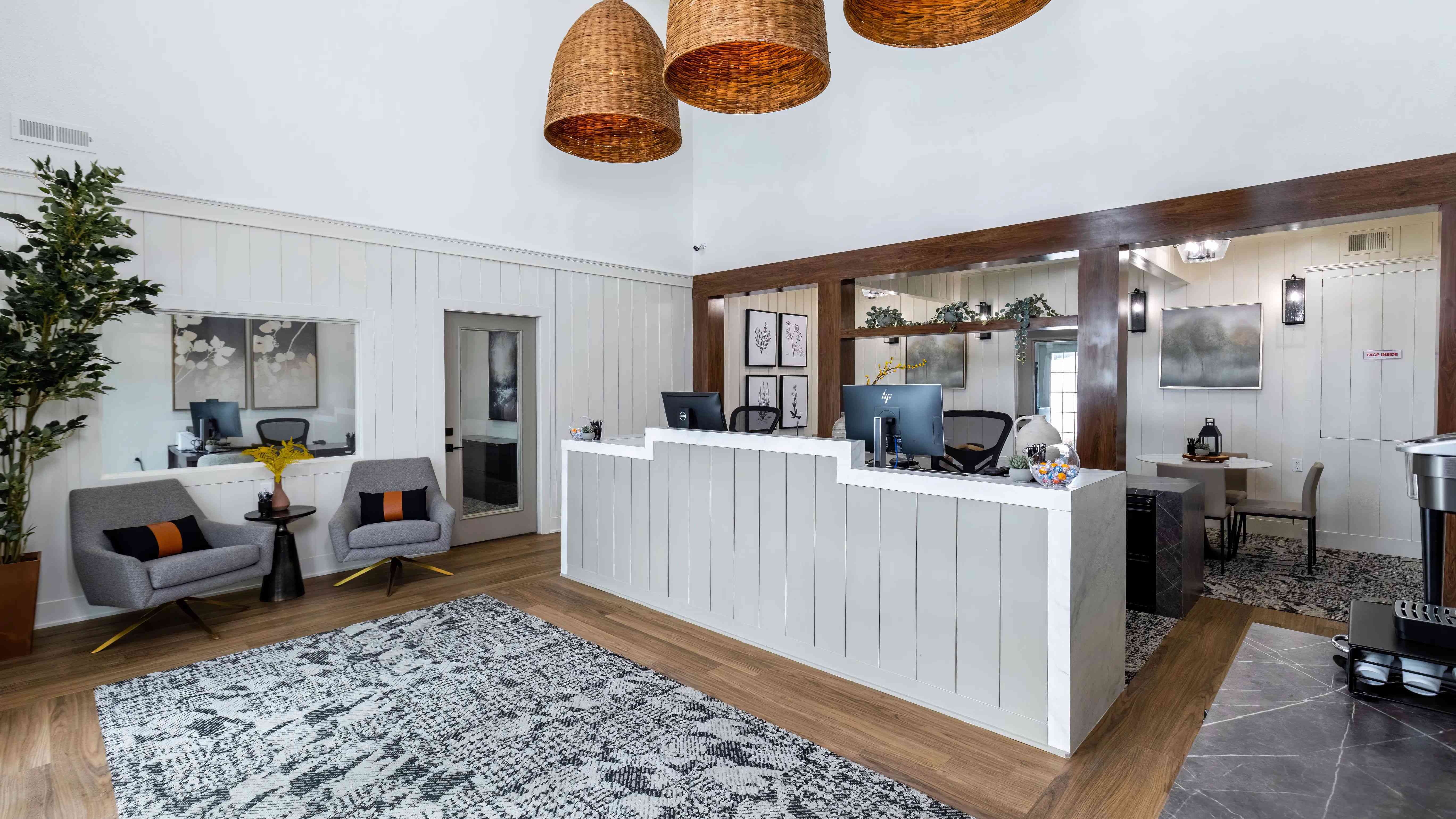 Step into our exclusive leasing hub where our friendly staff is dedicated to guiding prospective residents to exceptional living at Lenox West. 