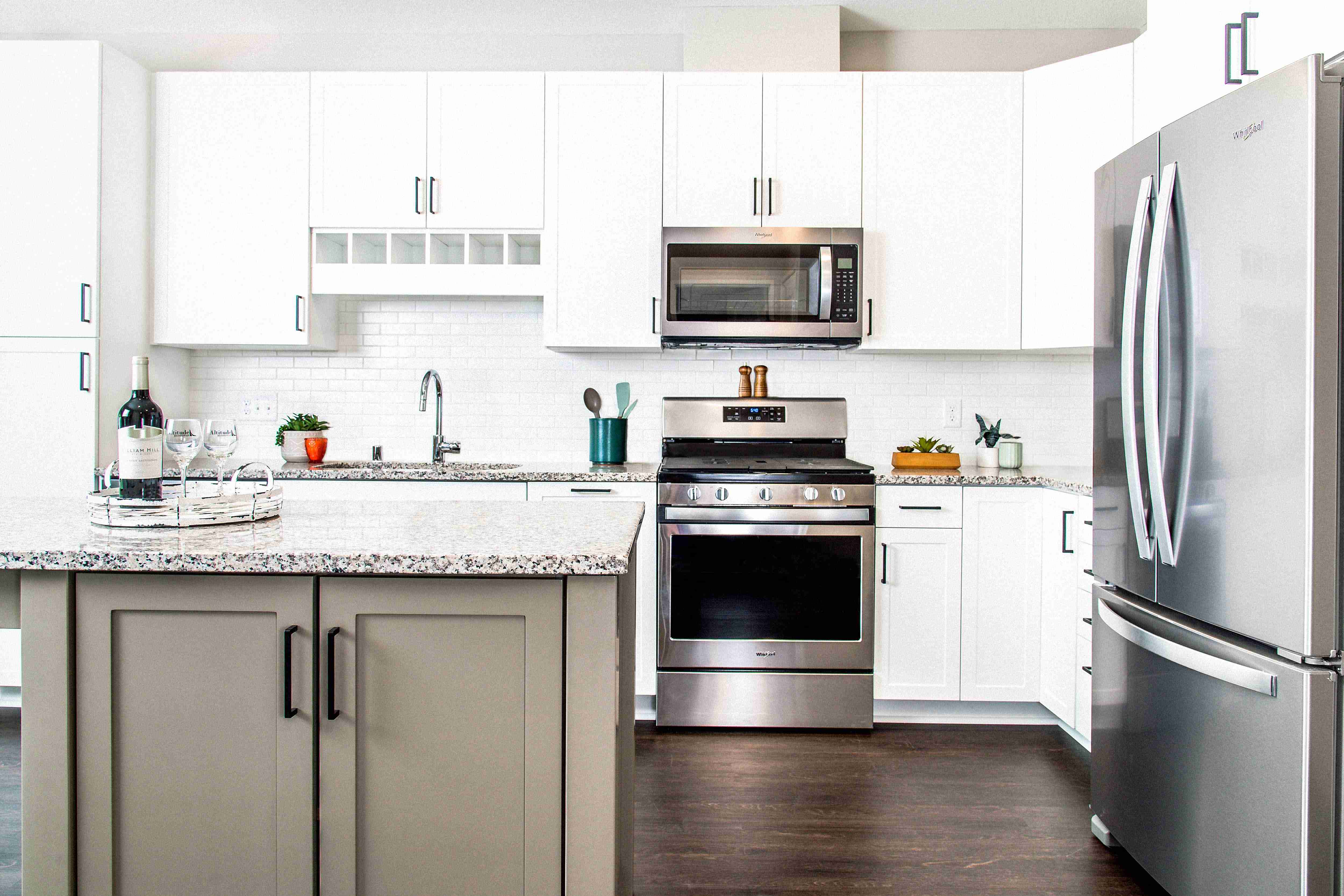 One-Bedroom Apartment Kitchen