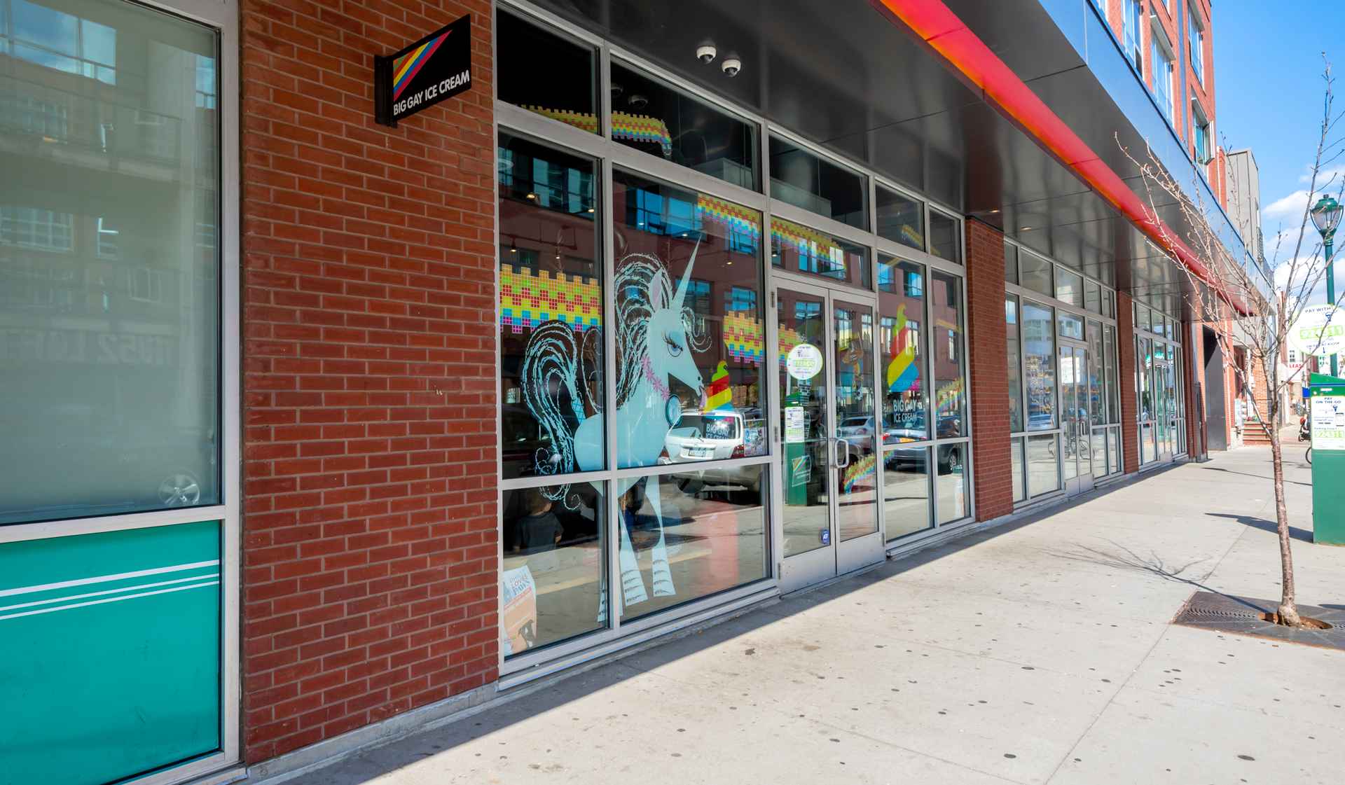Enjoy a sweet treat at this local ice cream shop located on-site