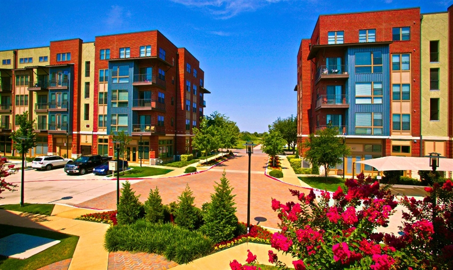 Cute Courtyards and Manicured Grounds
