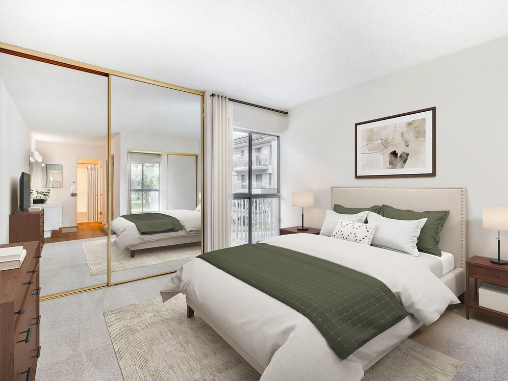 Classic Package II bedroom with carpet
