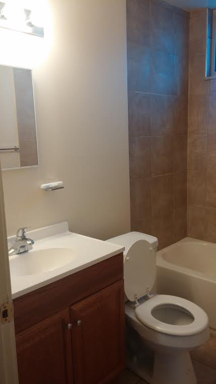 Upgraded Bathroom in 1 Bedroom