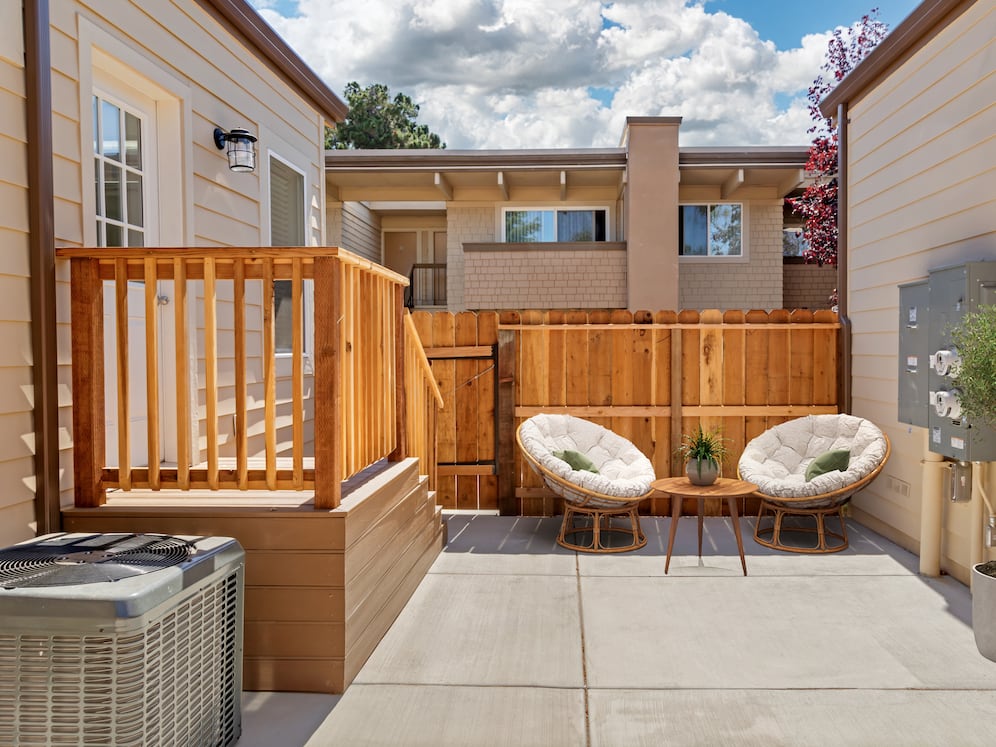 Freestanding Home with a spacious private patio