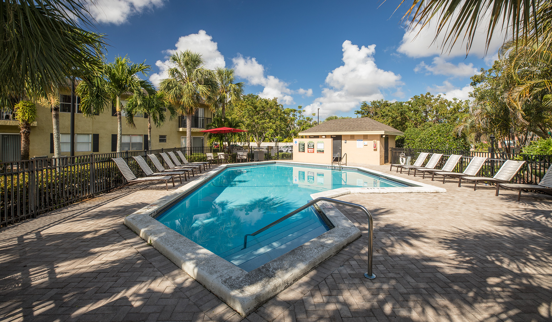 Relax at one of our two pools