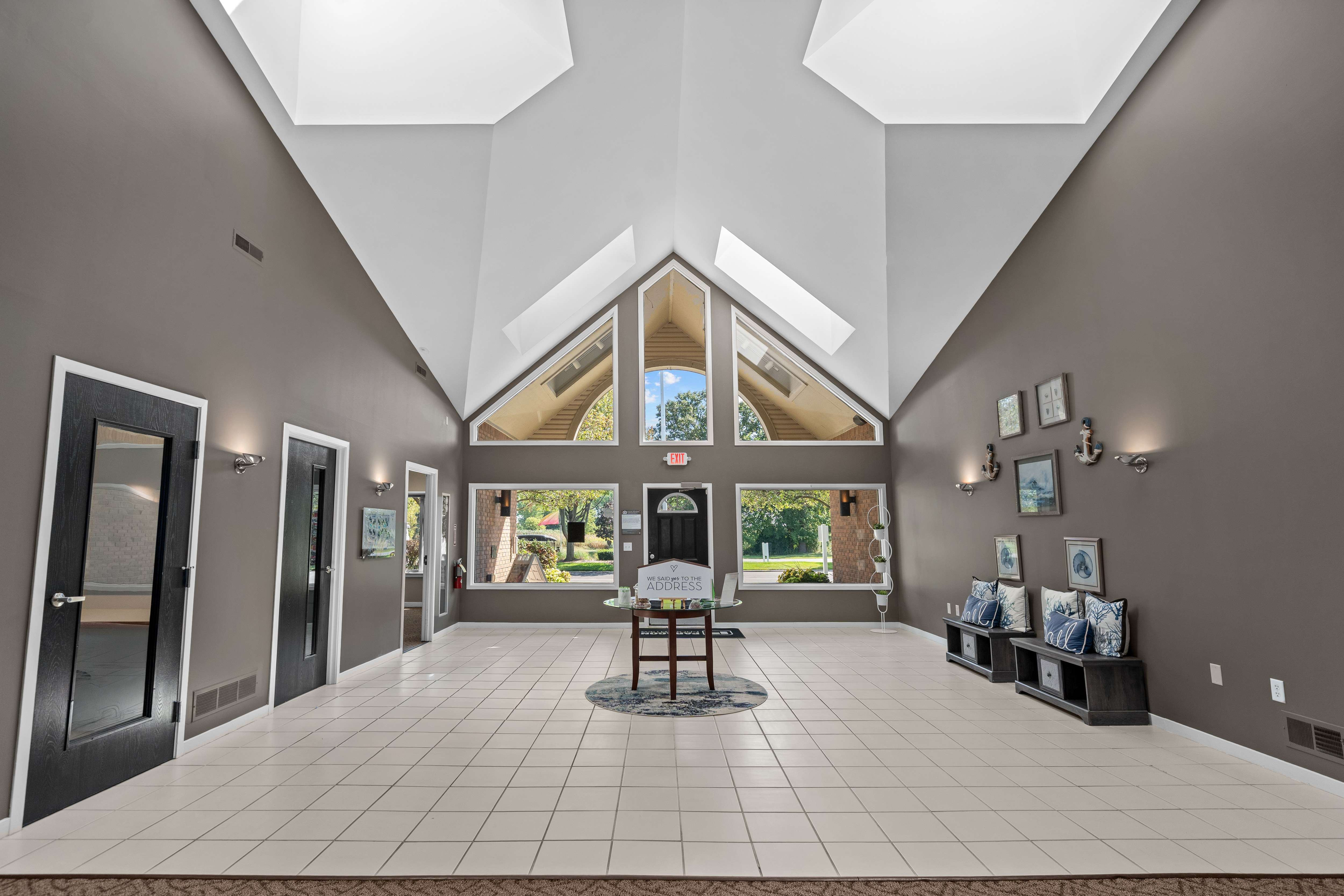 Clubhouse for Rent Prentiss Pointe Apartments in Harrison Township