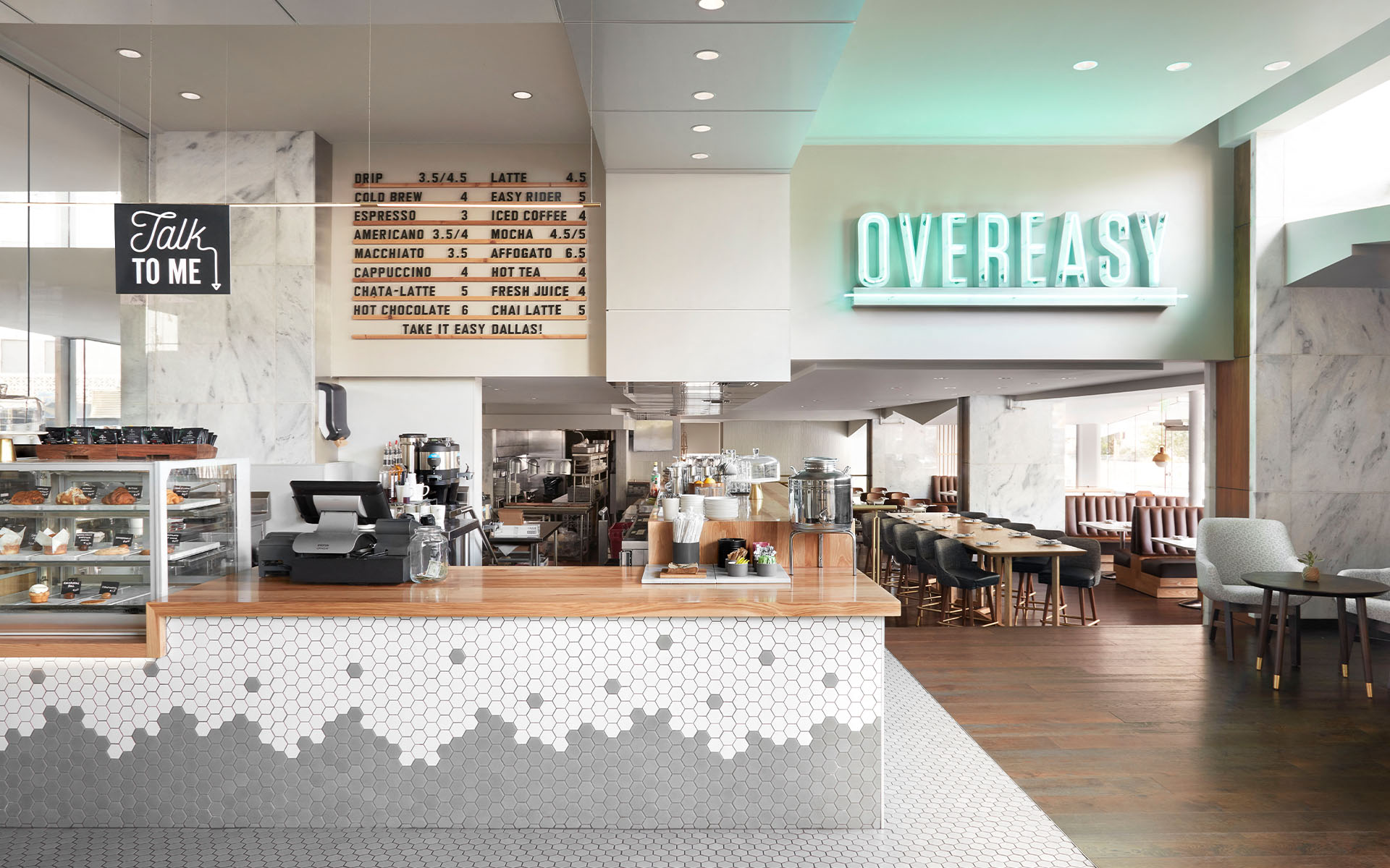 Diner + coffee shop