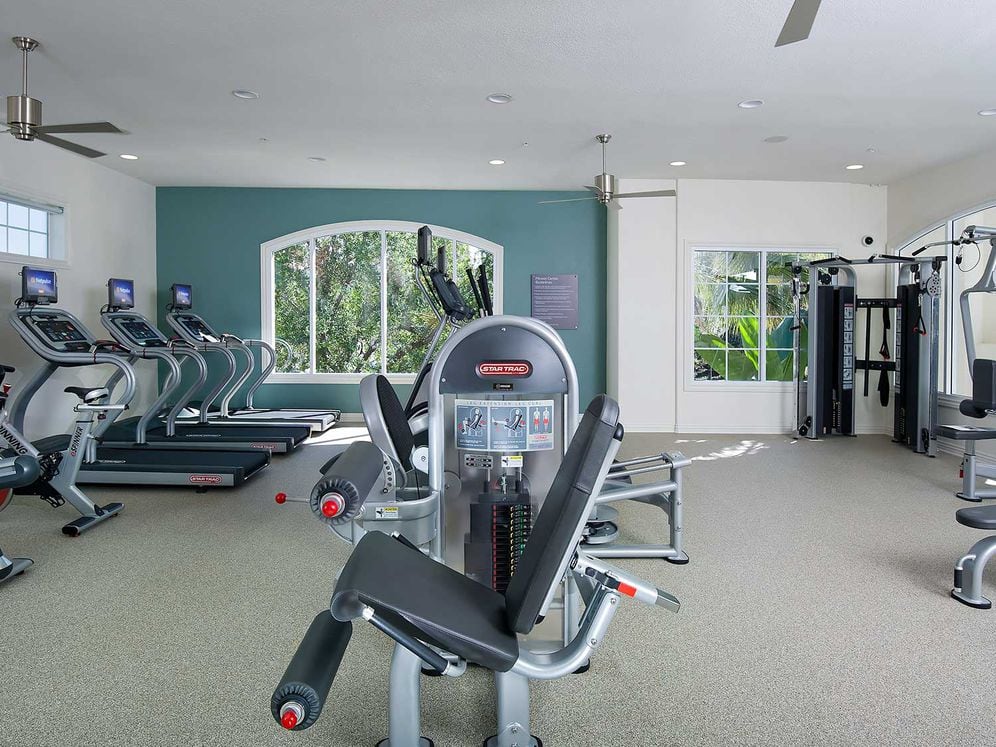 Fitness Center with Cardio Equipment