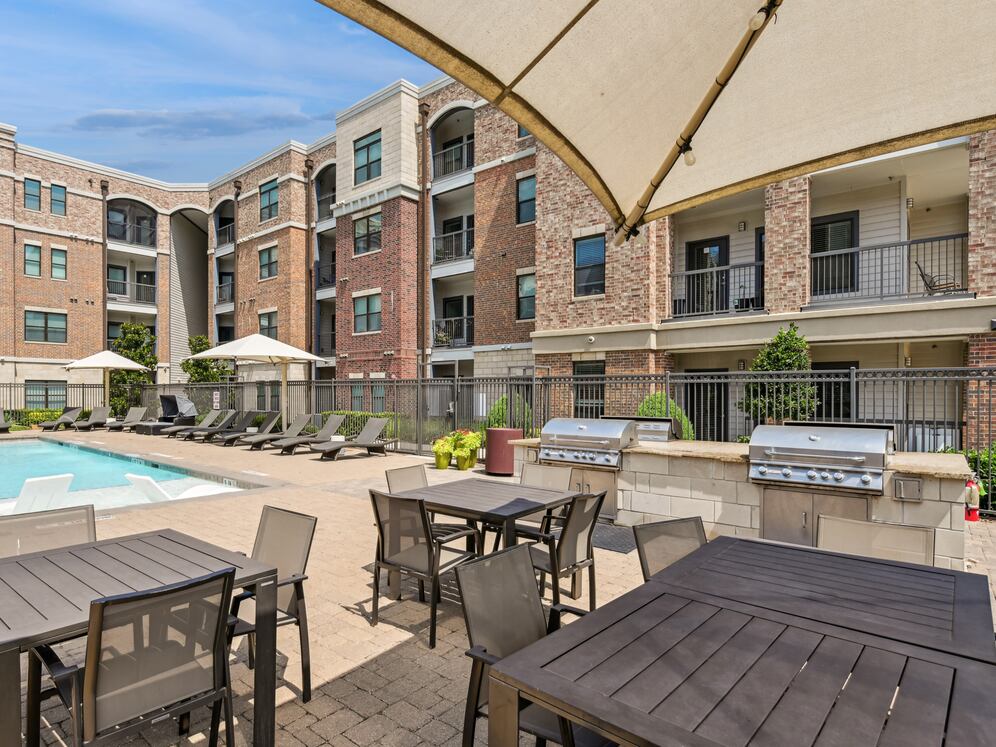 Pool with grill area