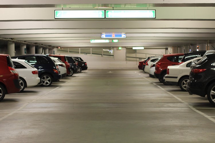 Convenient on-site parking garage