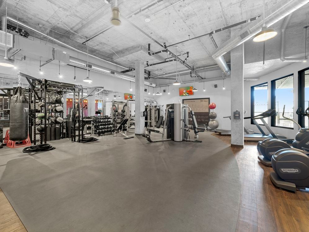 Fully loaded fitness center