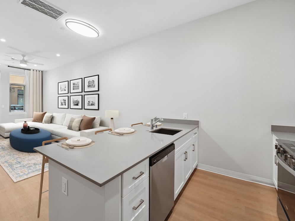 Upgrade Collection kitchen and living room with hard surface flooring