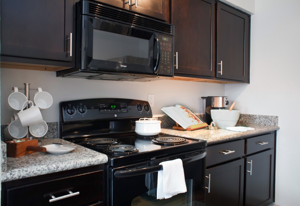 Upgraded Kitchen with Custom Espresso Cabinets