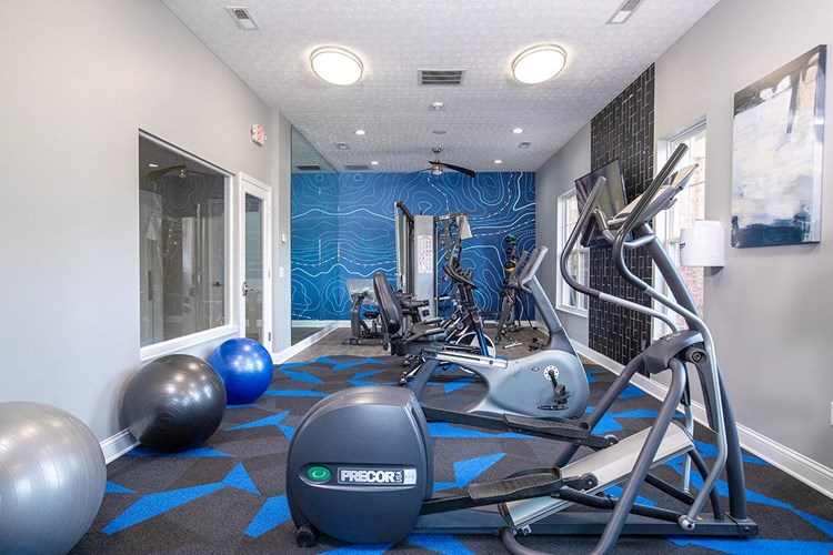 Get in a full body work out with our weight training equipment.