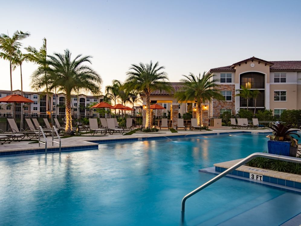 Swimming pool and sundeck