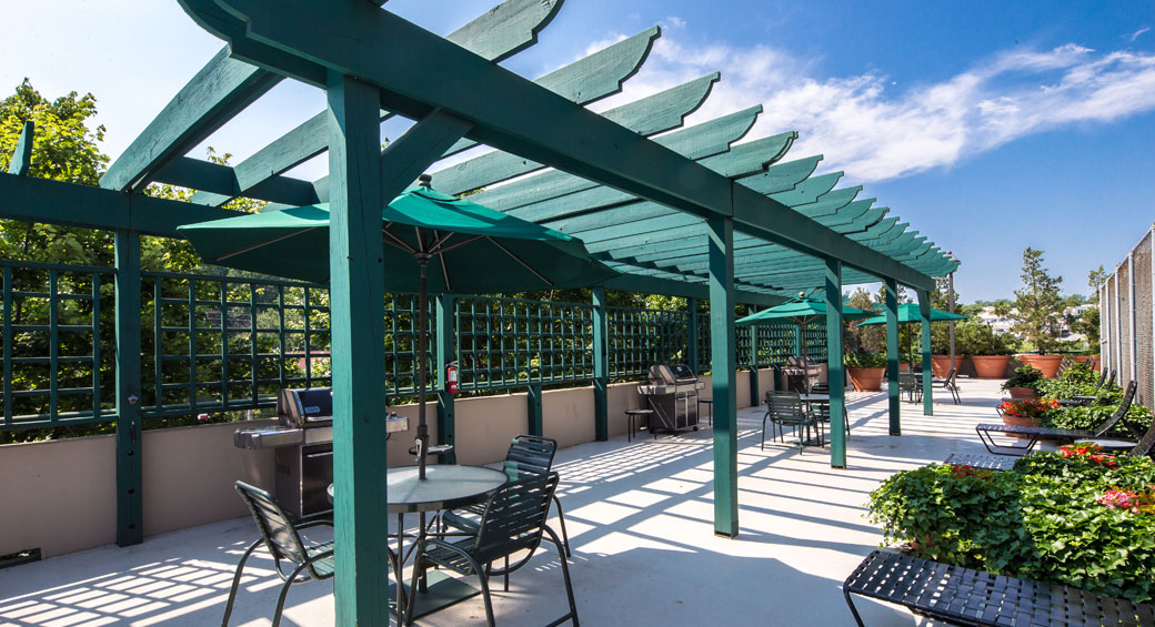 Barbecue Area  w/ Gas Grills