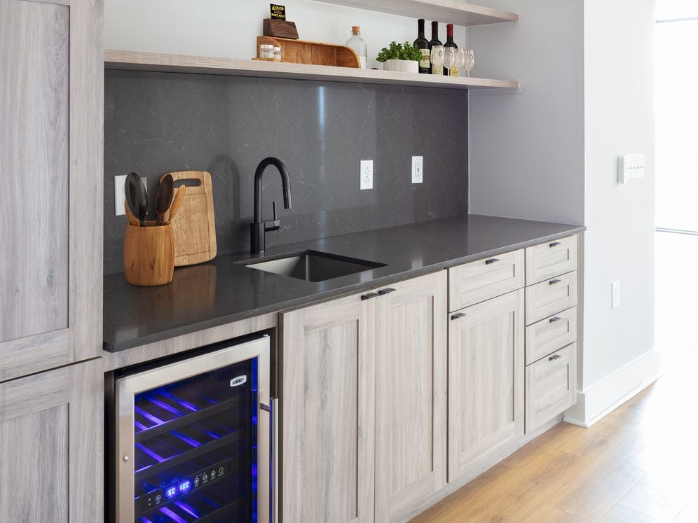 Penthouse-level Signature Collection apartment homes with wet bar and wine fridge (in select homes)