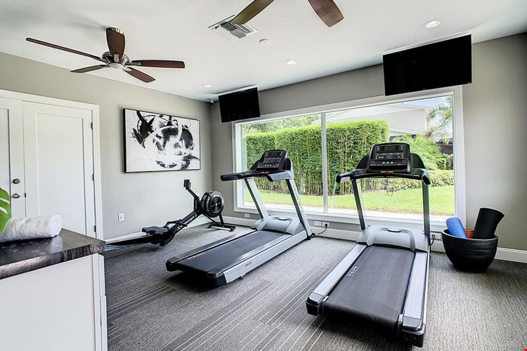 Our fitness center features all the cardio equipment you need.