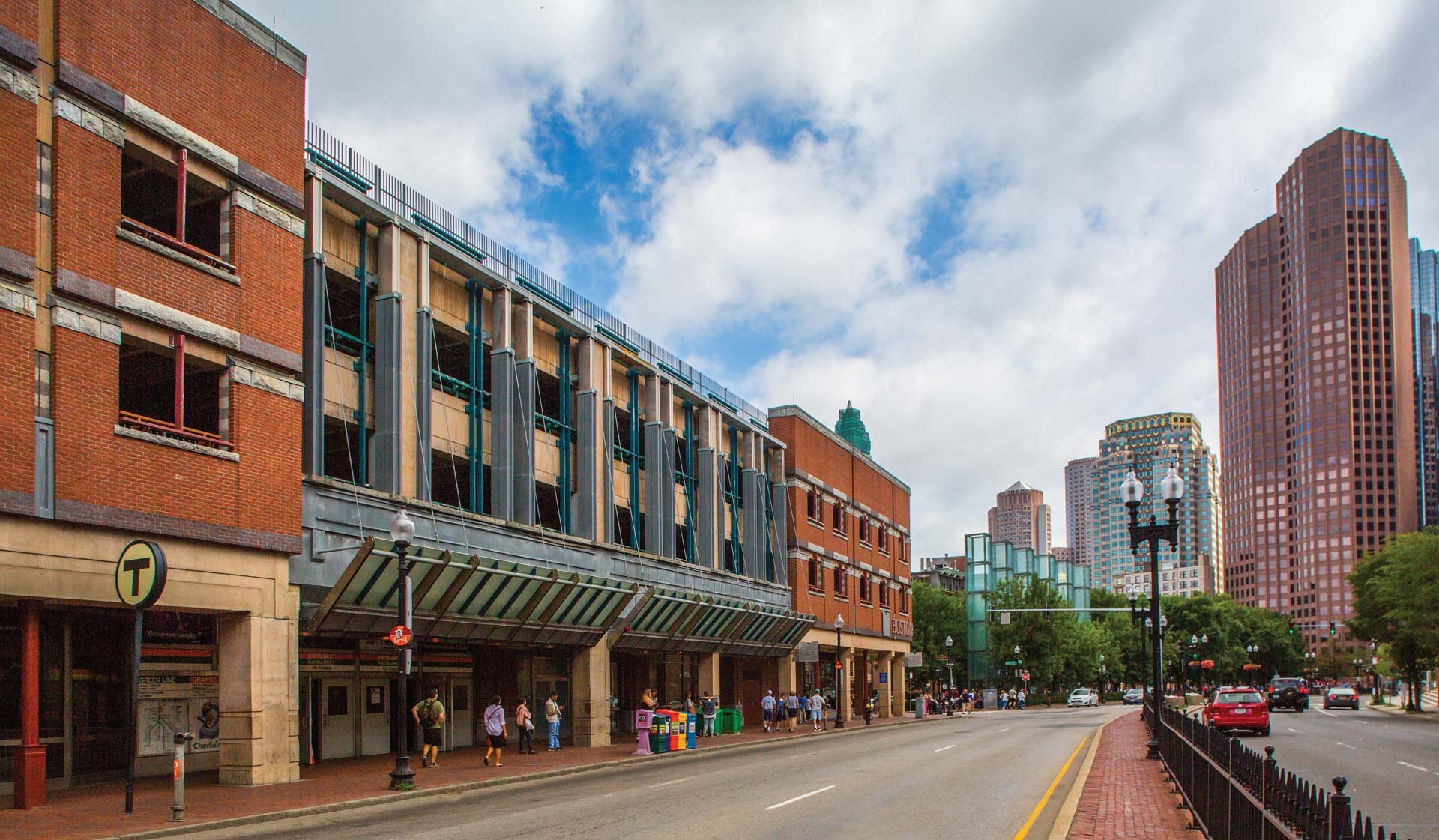 Take advantage of local transportation at North and Haymarket T stations