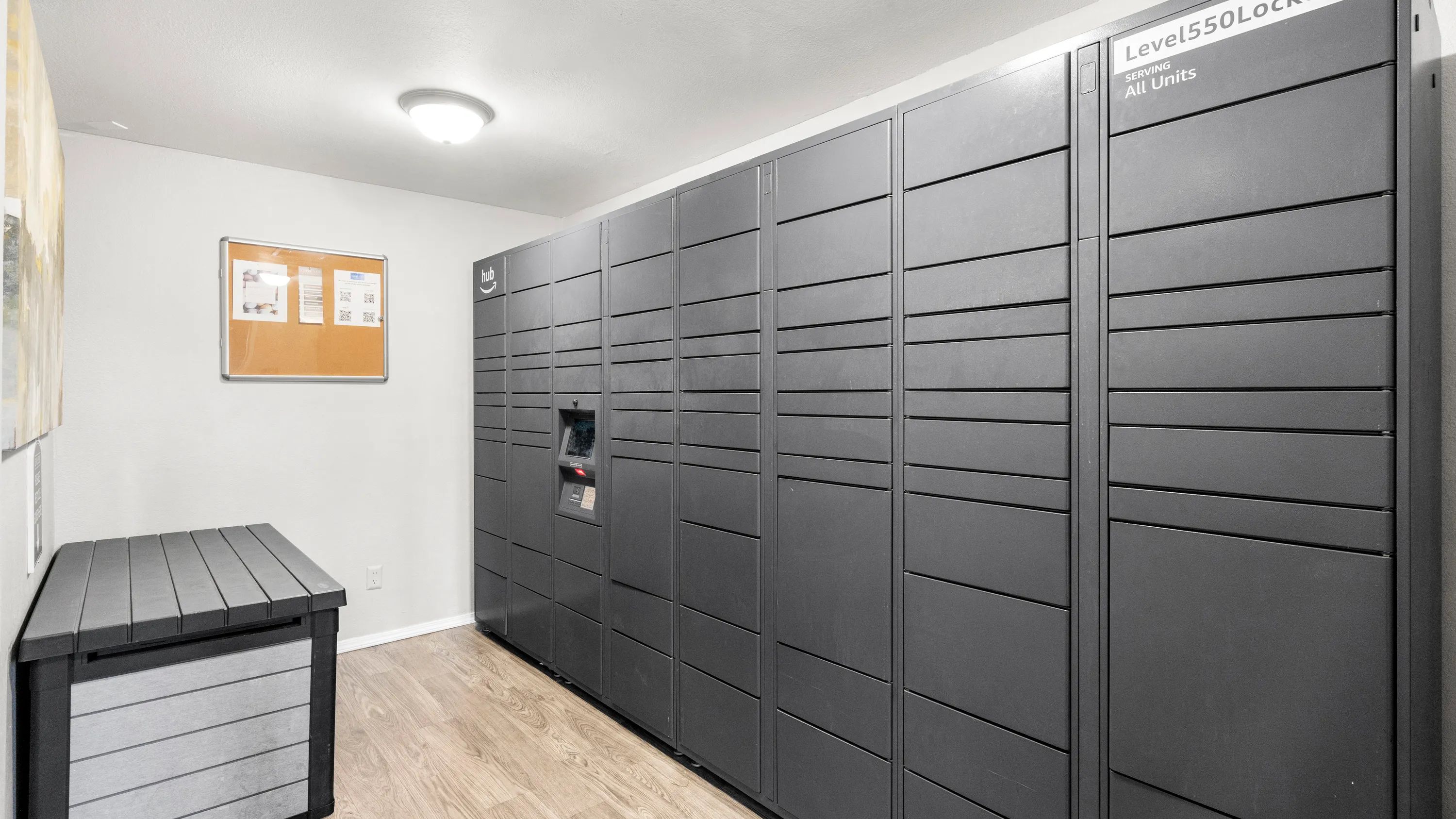 Impeccable security and convenience offered by our Amazon HUB package lockers, where every package finds its protected haven.