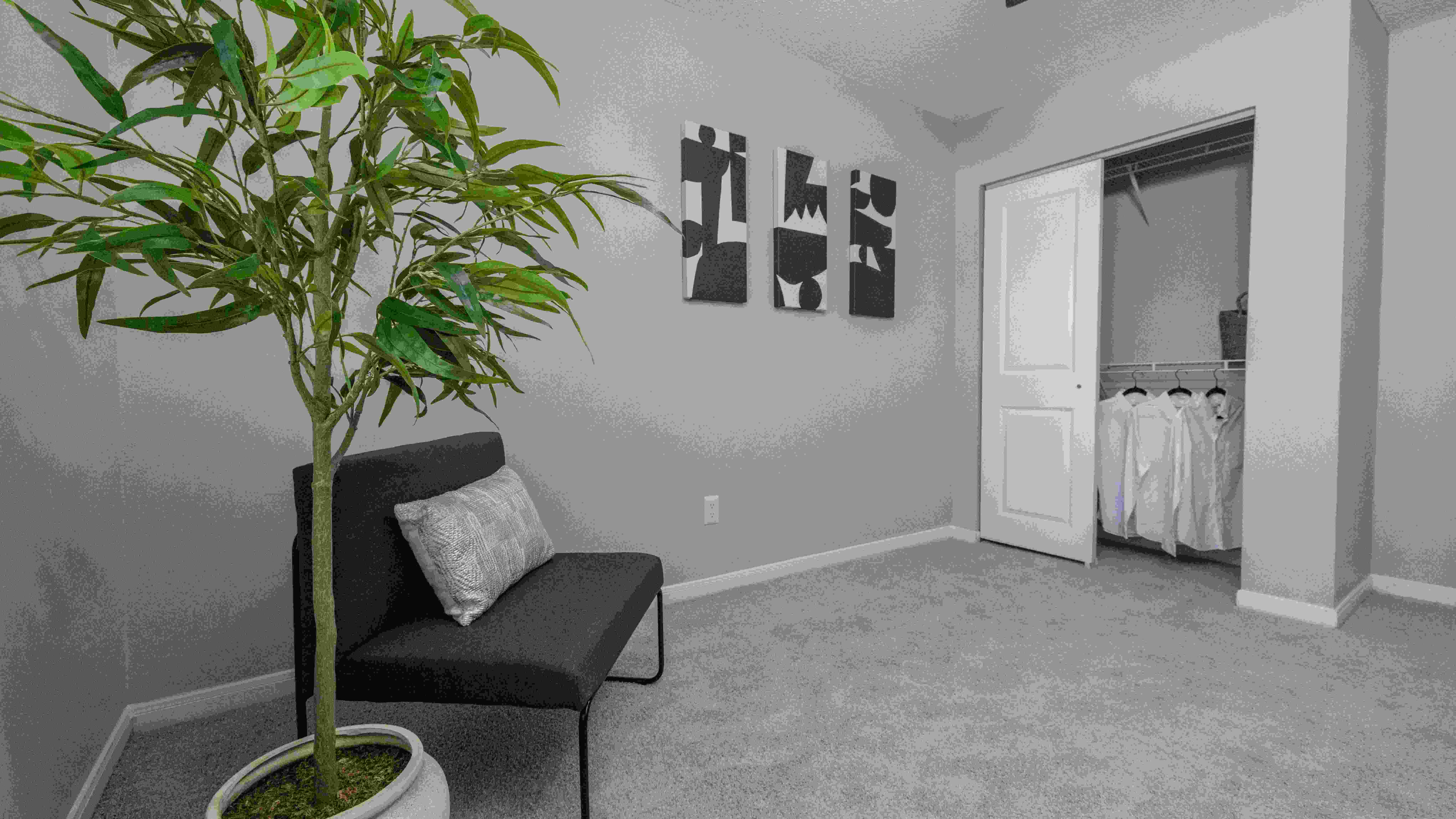 Relish in the beauty of organized living with built-in organizers in every bedroom, making clutter a thing of the past. 