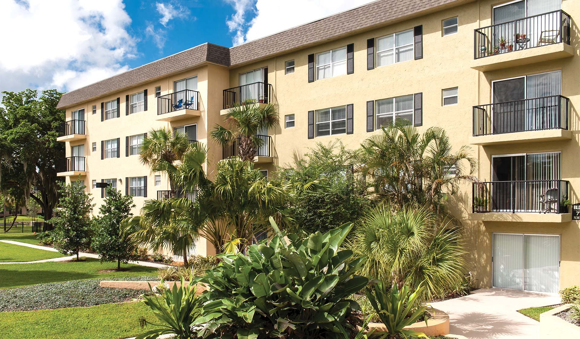 Explore the beautiful landscaping