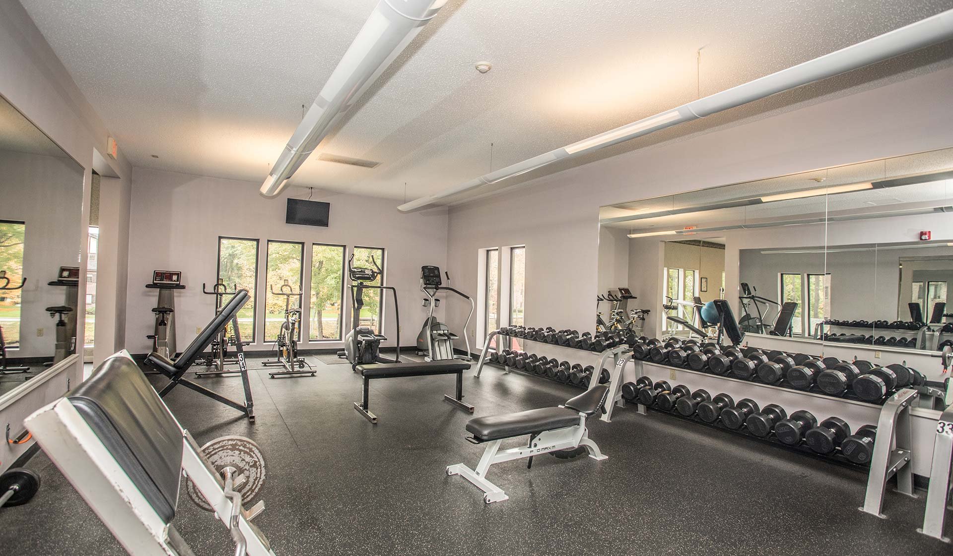 Enjoy our multi-level fitness center