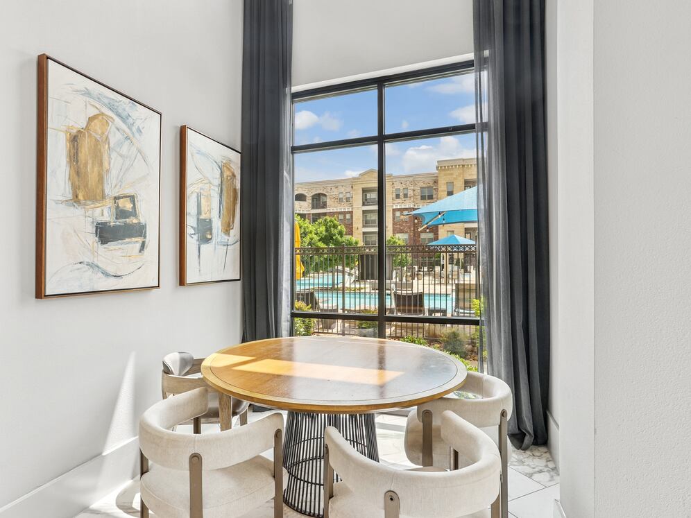 Resident lounge with co-working space