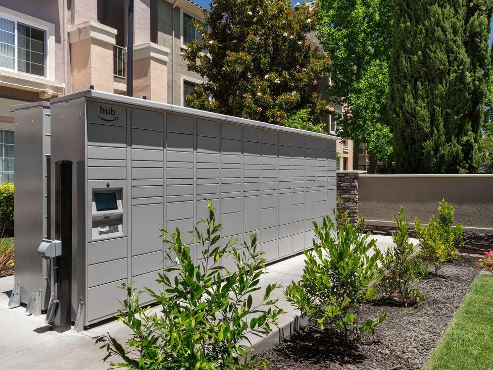 Amazon Hub Package Lockers