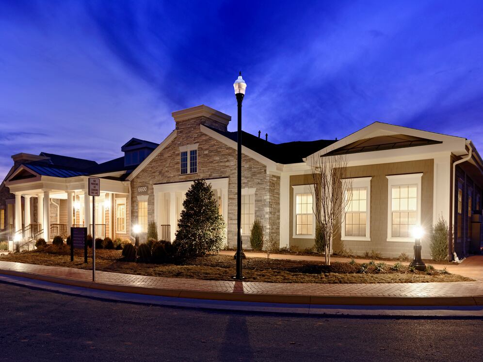 Clubhouse exterior