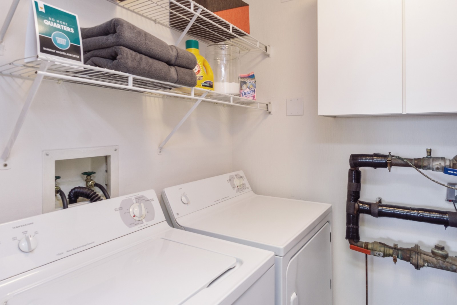 Full-size washer and dryer at The Residence at Barrington in Aurora, OH