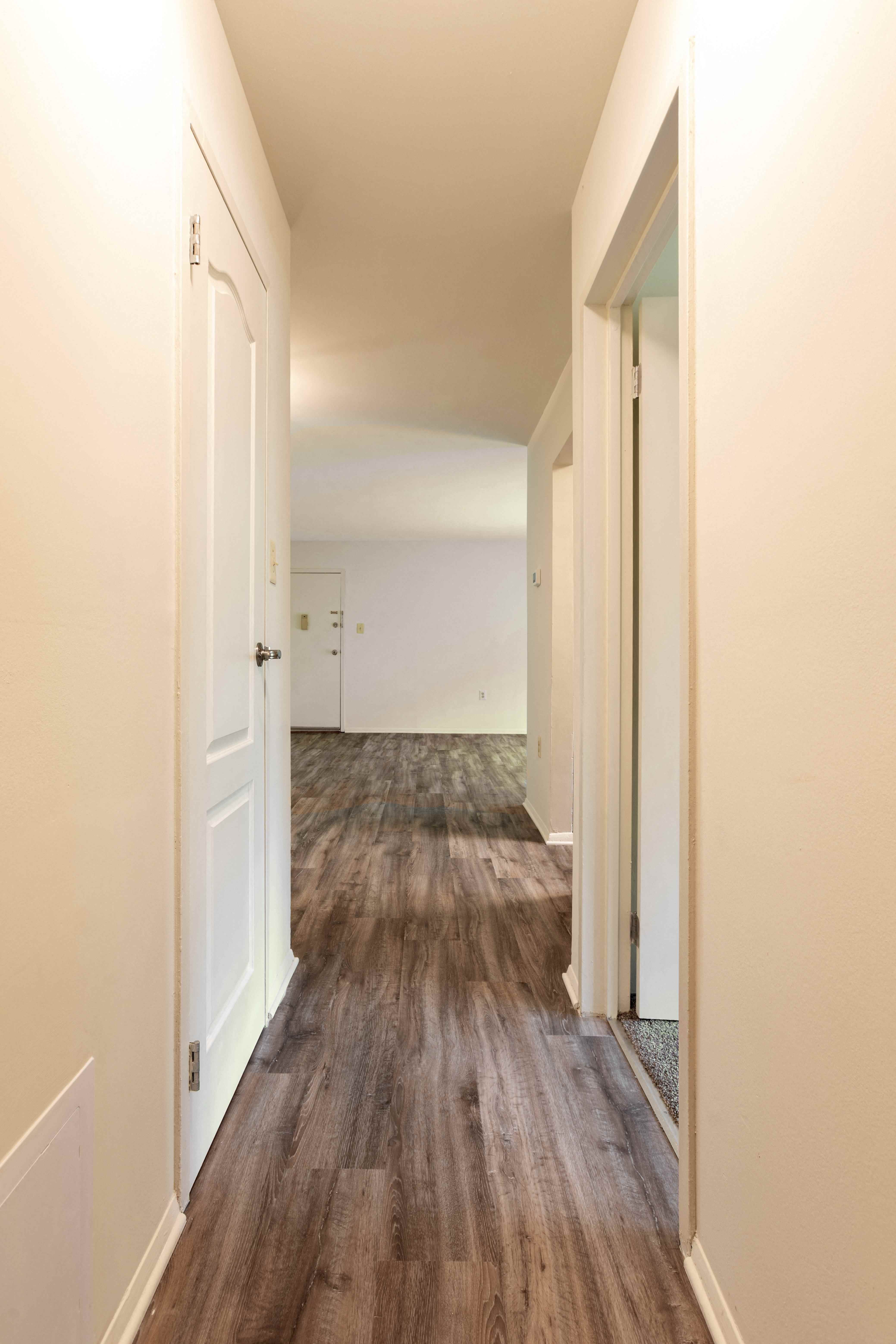 Renovated Hallway at Seminary Roundtop in Lutherville-Timonium