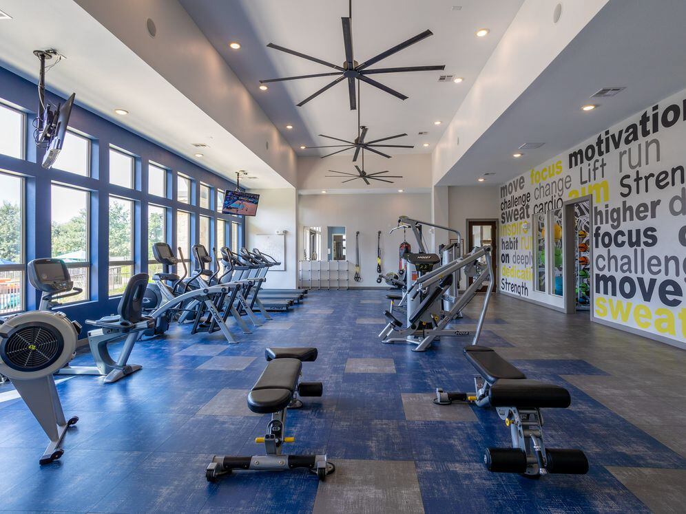 State-of-the-art fitness center