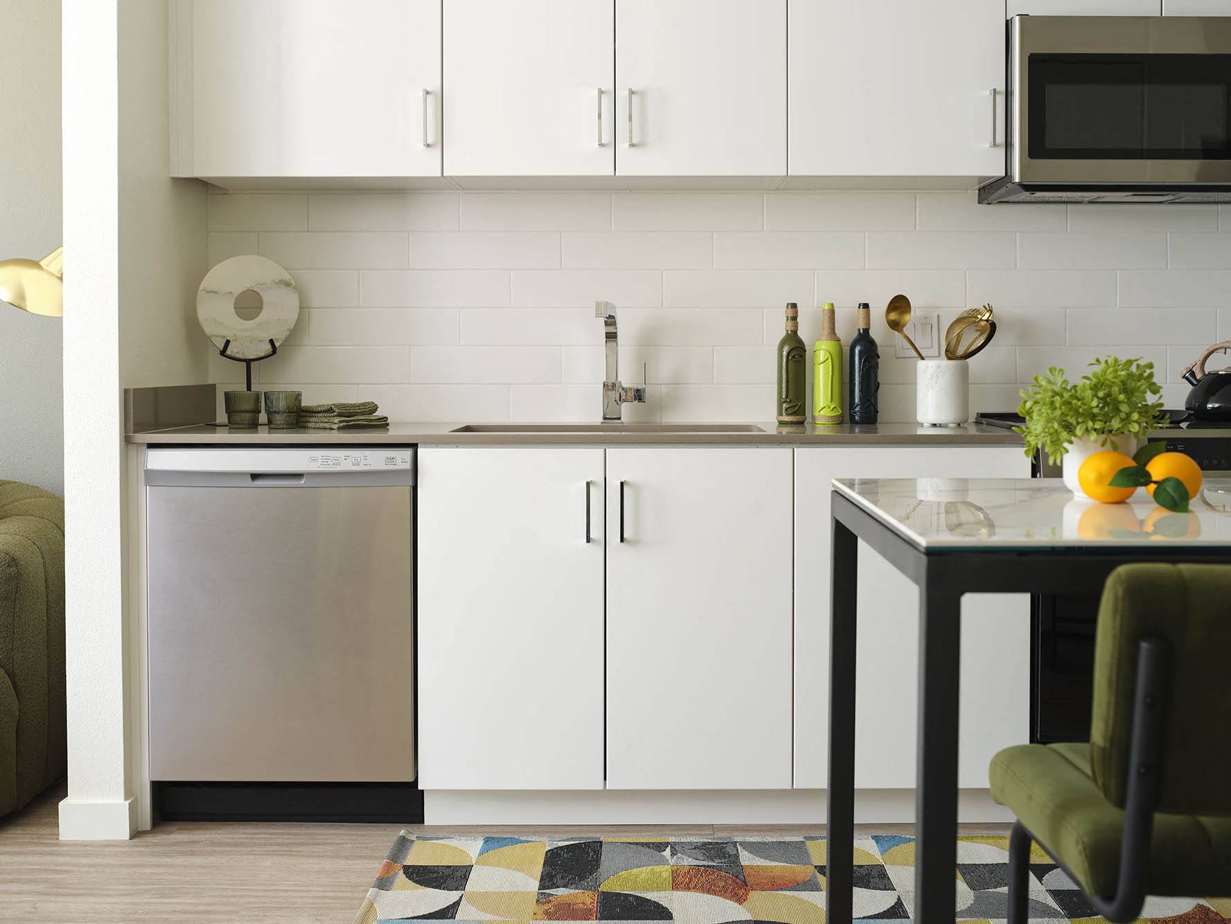 Quartz Countertops & Tile Backsplashes