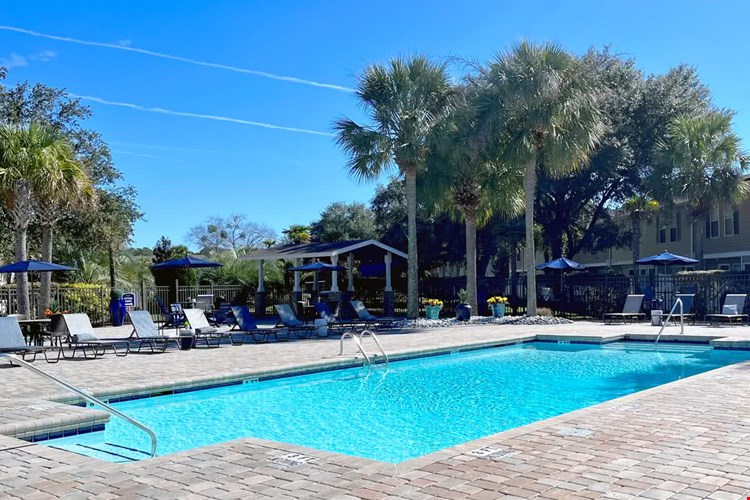 Relax on our expansive sundeck on one of our many poolside loungers.
