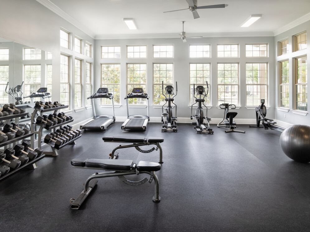 State-of-the-art fitness center