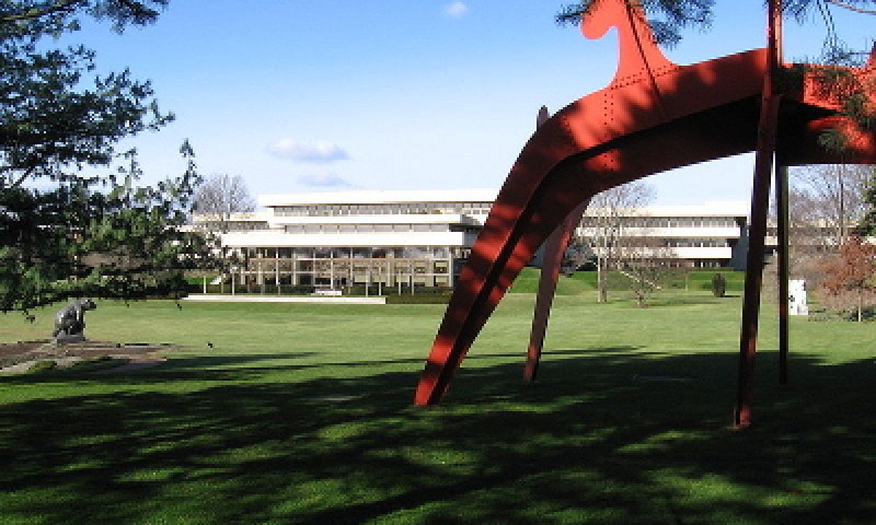 Pepsico sulpture gardens in Purchase, only 7 miles away