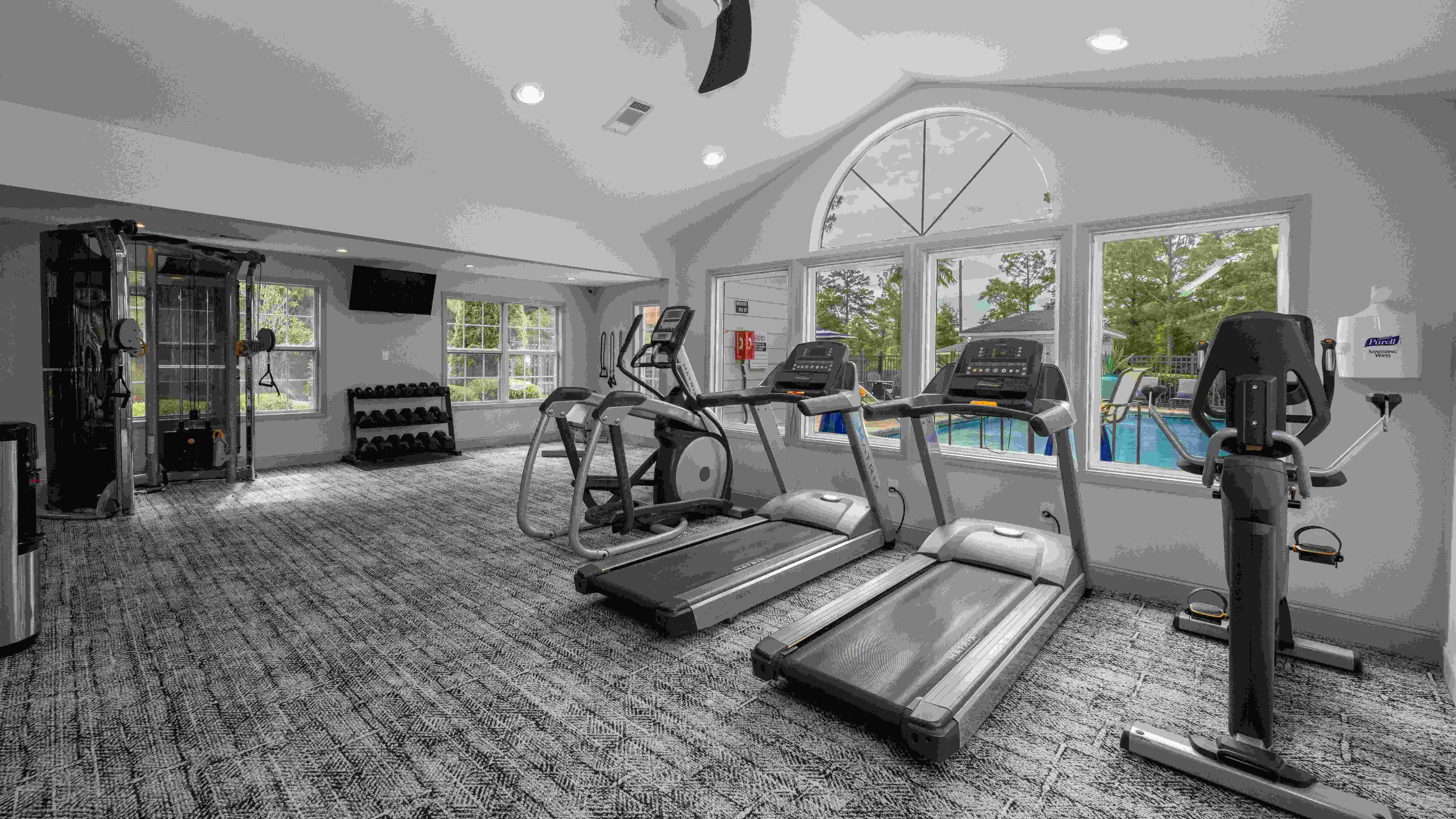 Redefine fitness in our brand-new state-of-the-art fitness center for an invigorating workout. 