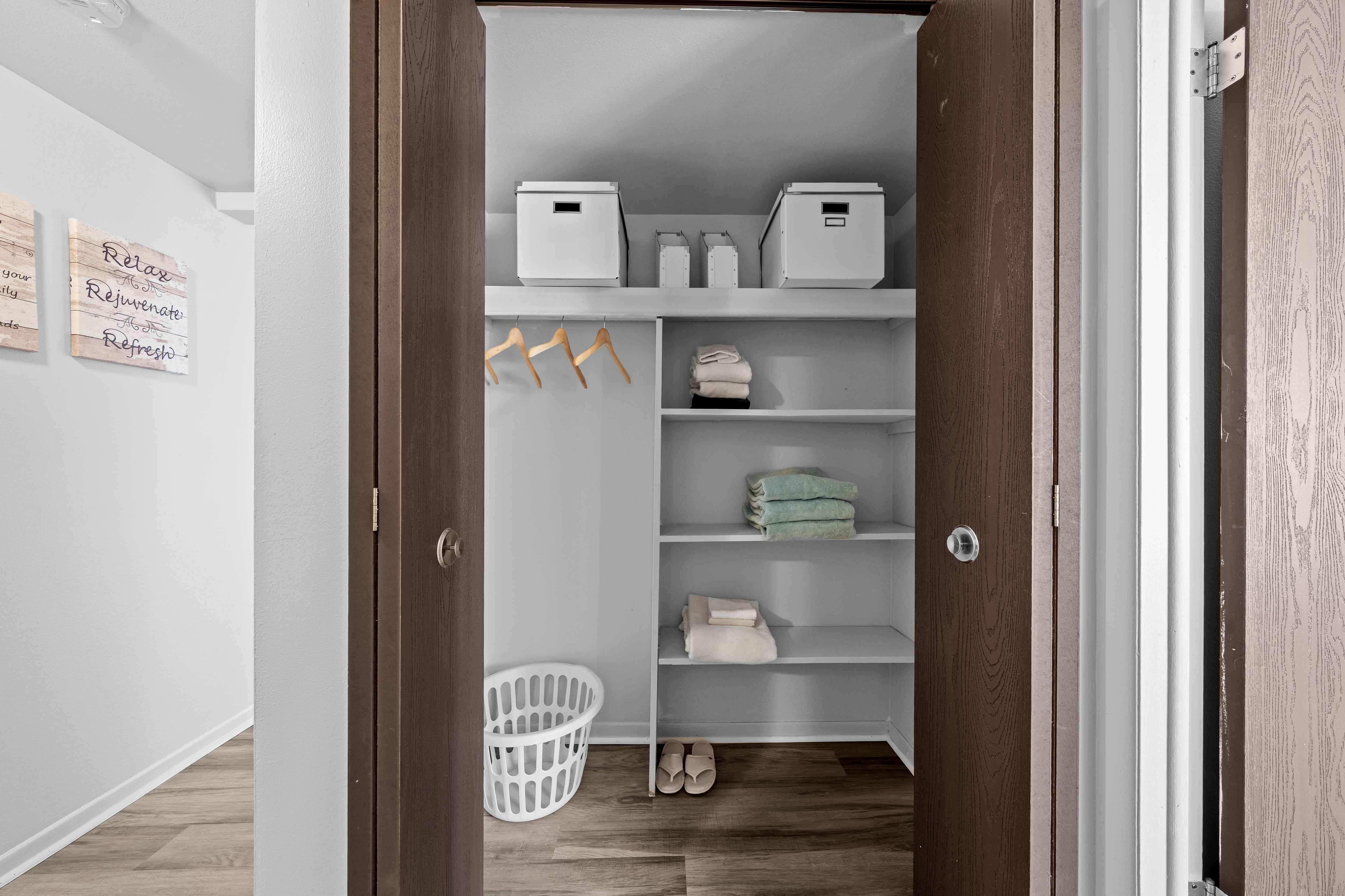 Ample storage space at Westwood Village Apartments