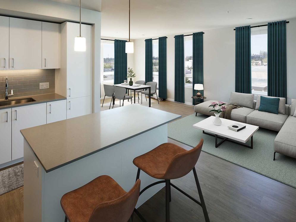 Design Collection I  Kitchen and dining areas with hard surface flooring