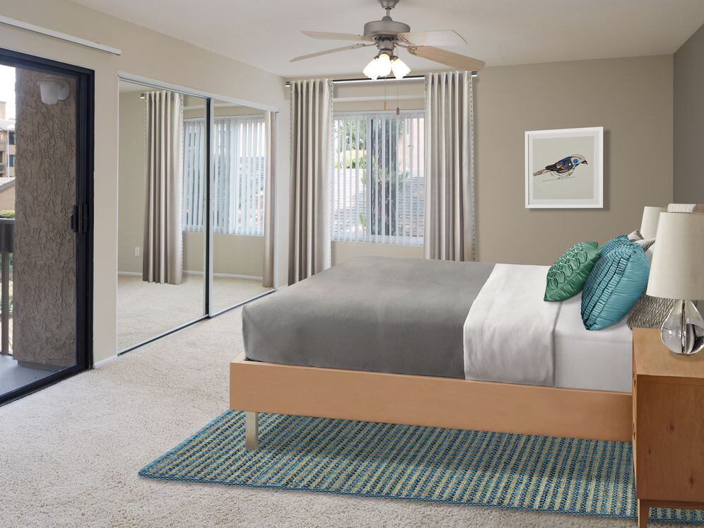 Classic Package I bedroom with carpet