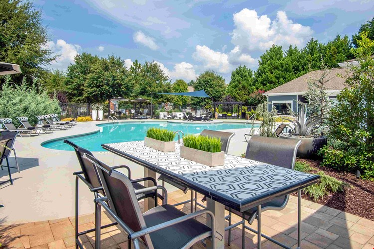 Culinary delights await at our poolside outdoor kitchen!