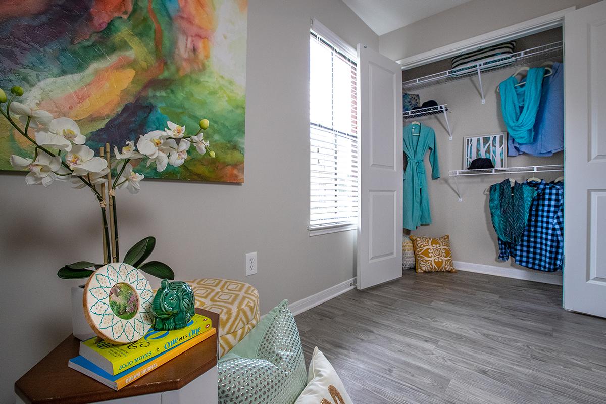 Great closet space available in all bedrooms.