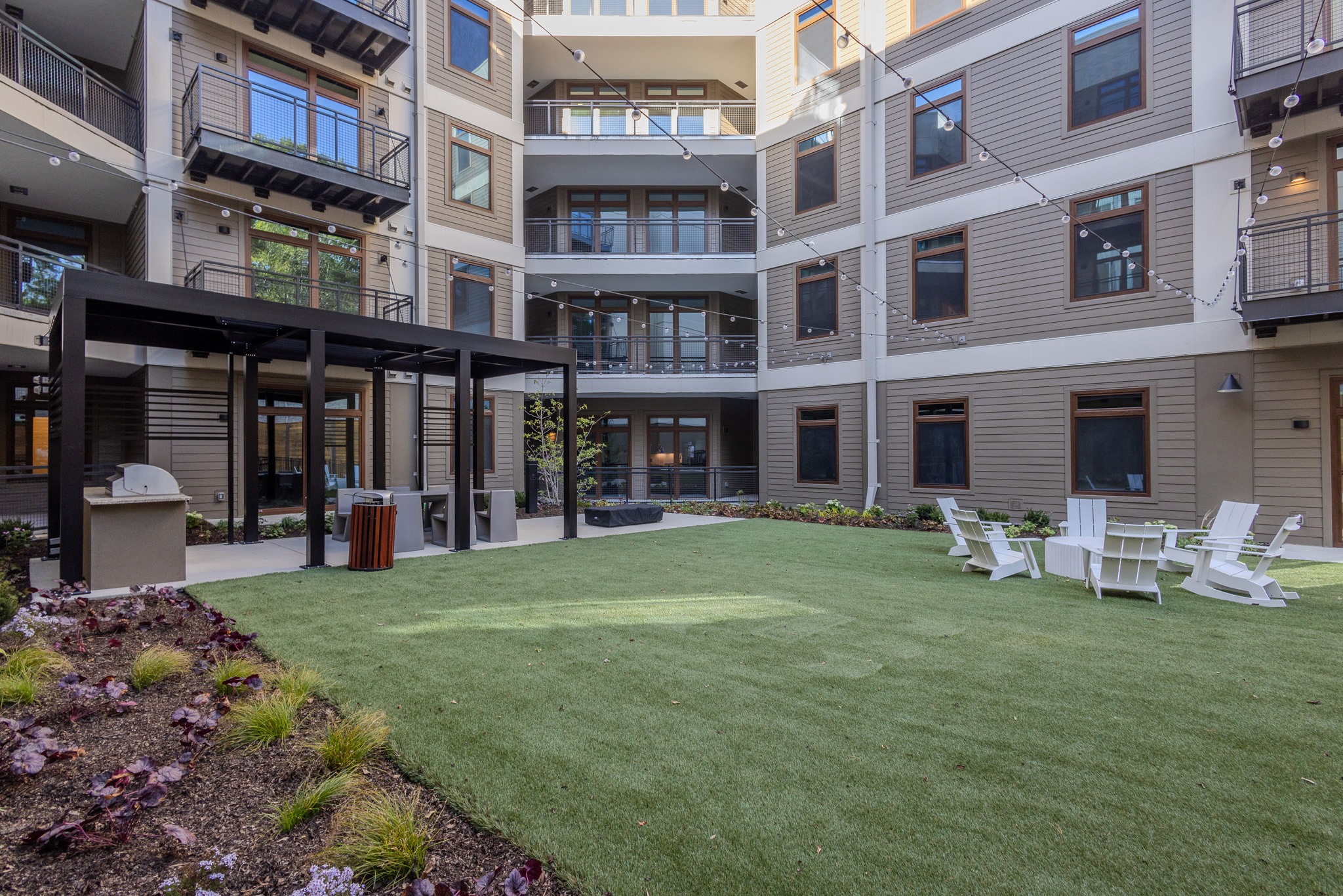 zen courtyard