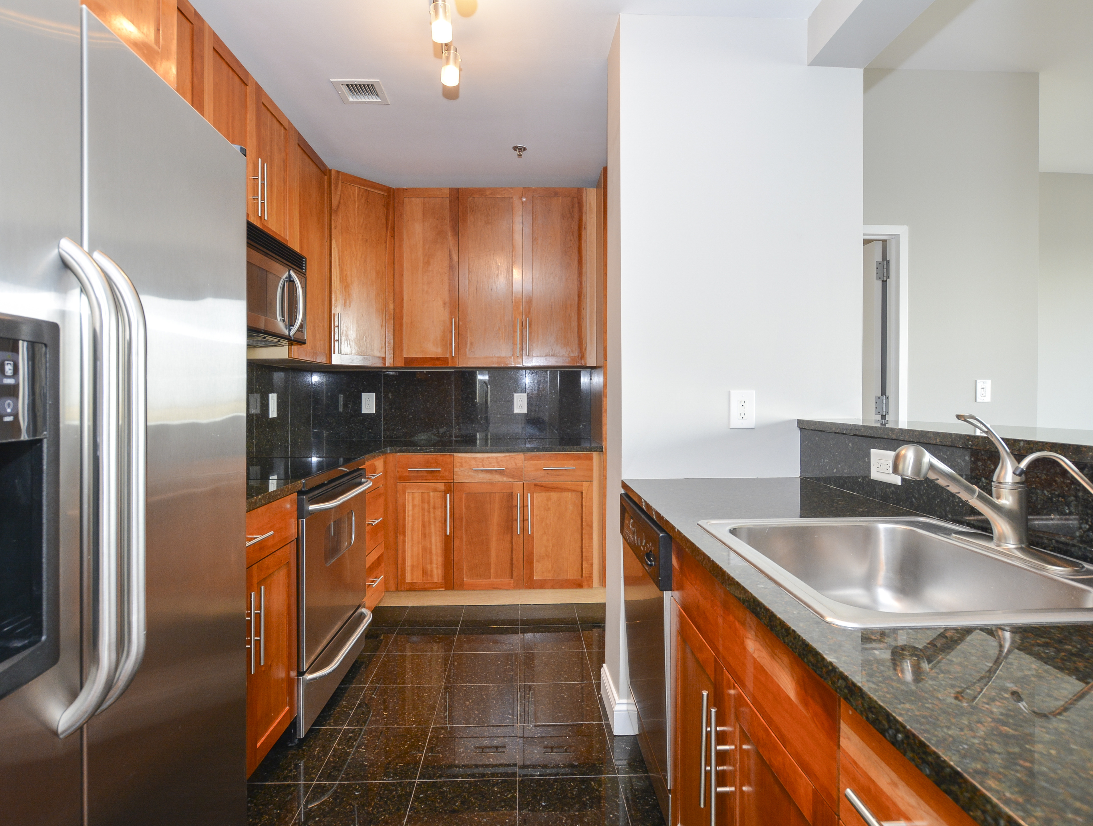 Gourmet Style Kitchen with Stainless Steel Appliances