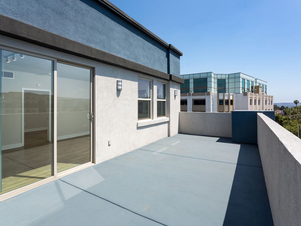 Balconies in select apartment homes