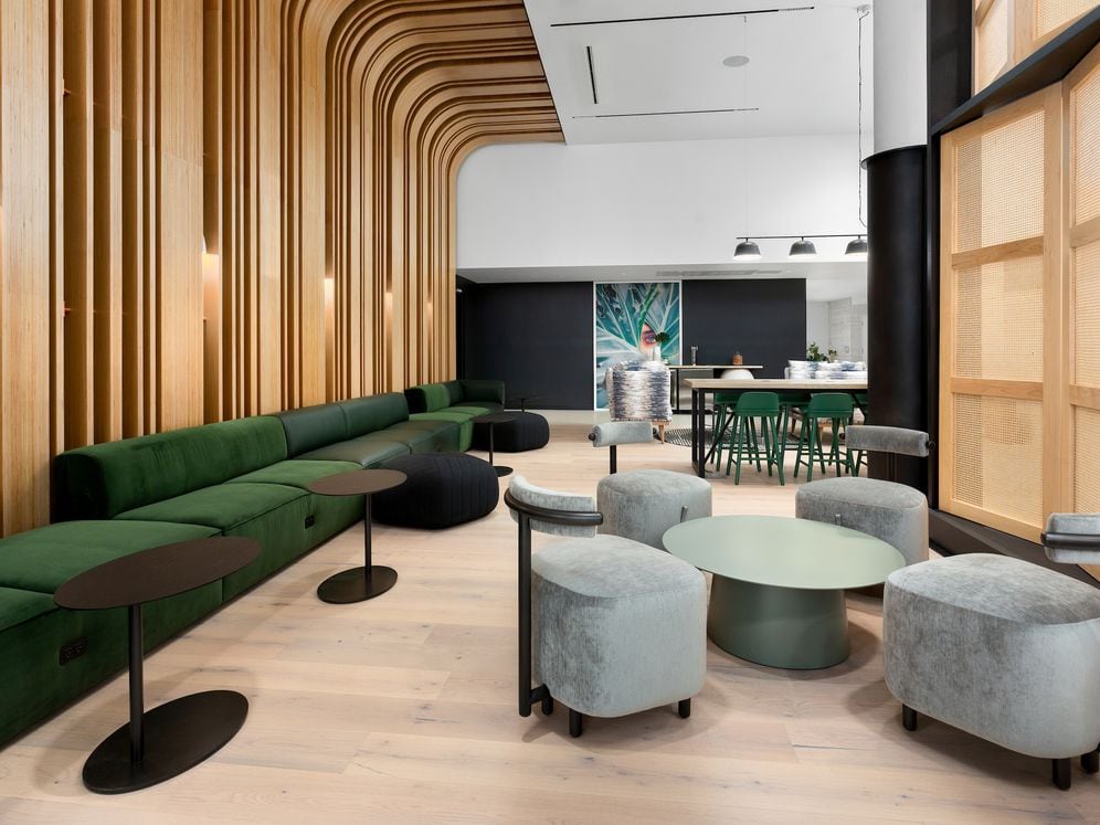 Building A resident lounge