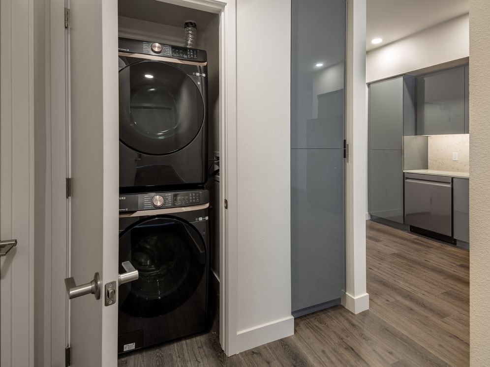 Upgrade Package in-home washer and dryer